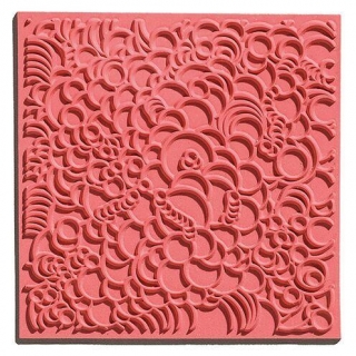 CERNIT polymérová textúra 9x9cm - bubliny