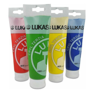 Akrylová farba Lukas Terzia, 125ml - 26 rôznych odtieňov