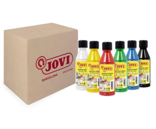 Akrylové farby JOVI pre deti, 6x250ml