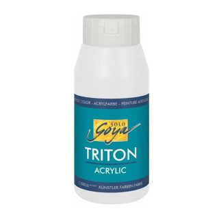 Akrylová farba Kreul Solo Goya Triton, 750ml - biela